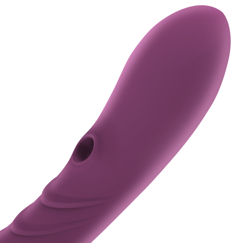 Alpha with Licking Rabbit Vibrator Dildo