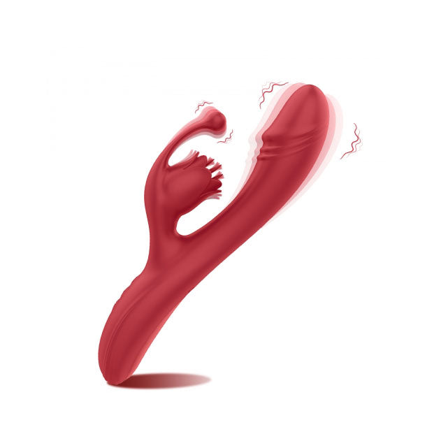 Red Rose Rabbit Vibrator