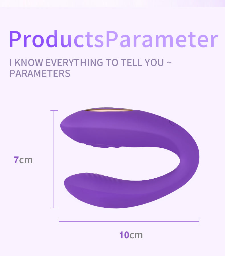 Wireless Remote Control Clip Vibrator